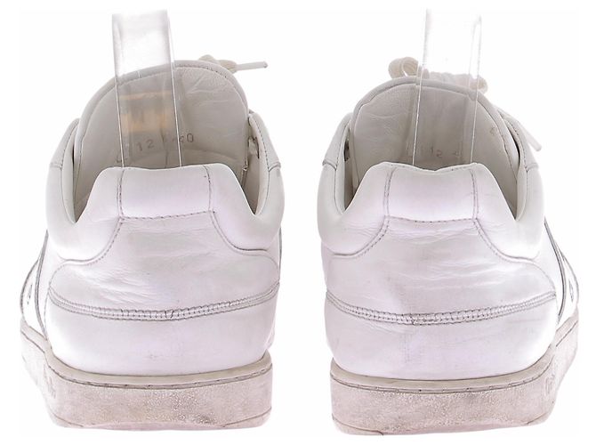 Sneakers Christian Dior in pelle bianca Bianco - vista 5
