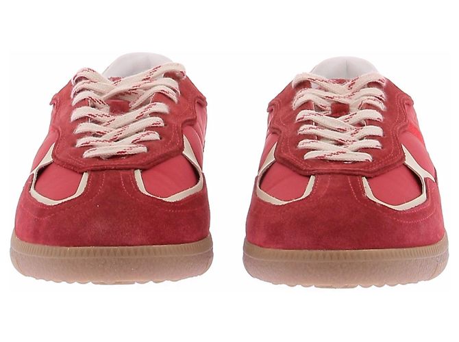 Autre Marque Baskets ALOHAS en cuir rouges Taille 45 - vue 4