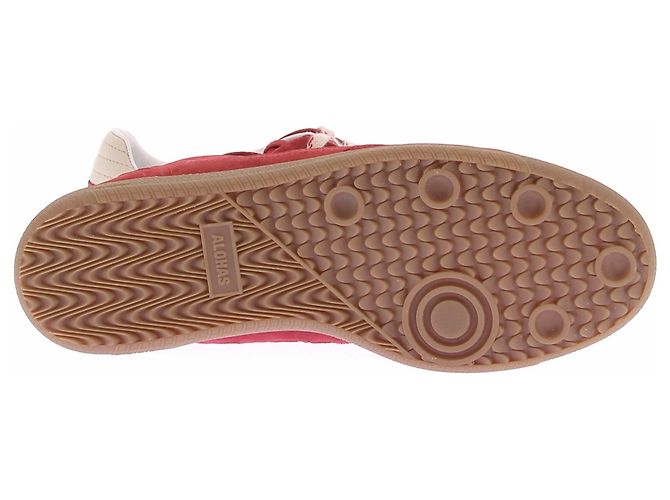 Autre Marque Baskets ALOHAS en cuir rouges Taille 45 - vue 7