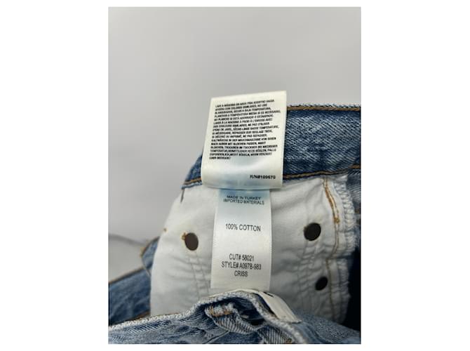 Jeans Agolde azules de algodón talla 24 - vista 4