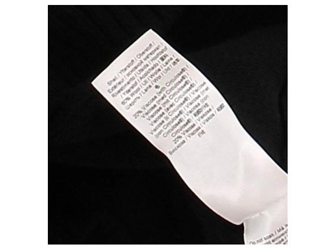 Ganni Schwarzer Wollcardigan - Ansicht 7