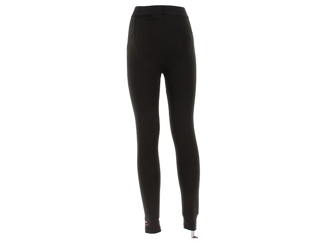 Balenciaga Leggings neri e logo nero - vista 2