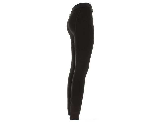 Balenciaga Leggings neri e logo nero - vista 3