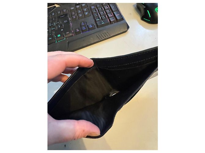 Gucci black leather wallet - view 5