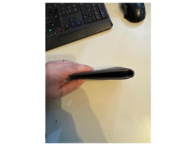 Gucci black leather wallet - view 6