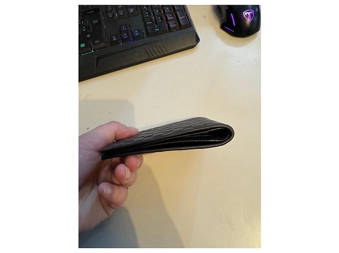 Gucci black leather wallet - view 7