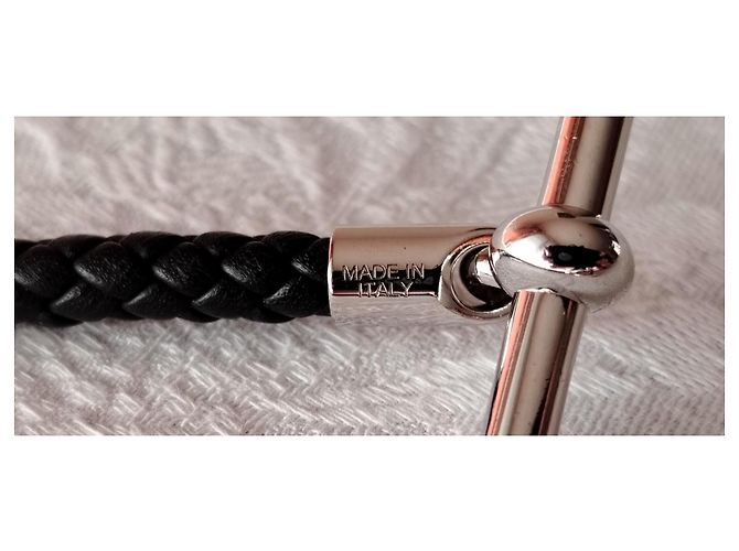 BRACELETE HERMÈS "ÉTIÈRE H". Preto - vista 6