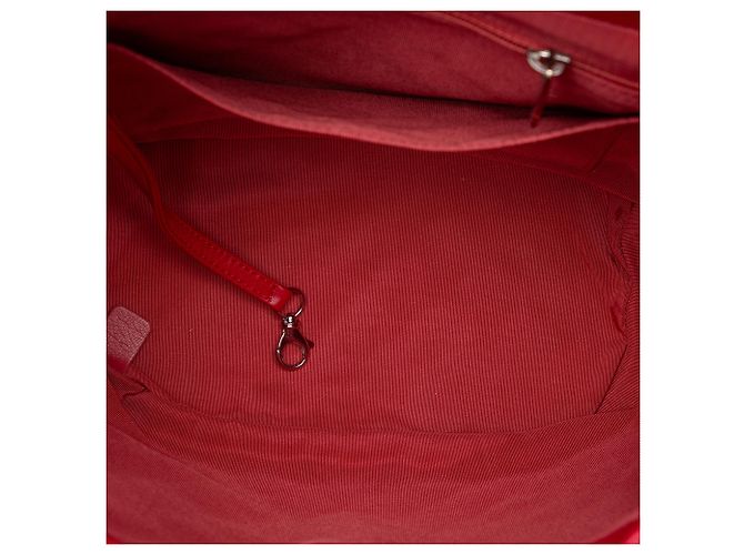 Chanel Red Medium Lambskin Urban Spirit Backpack - view 4