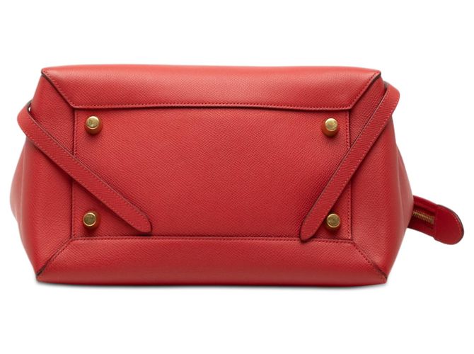 Belt Bag Céline Borsa a tracolla mini in pelle rossa Celine Rosso - vista 3