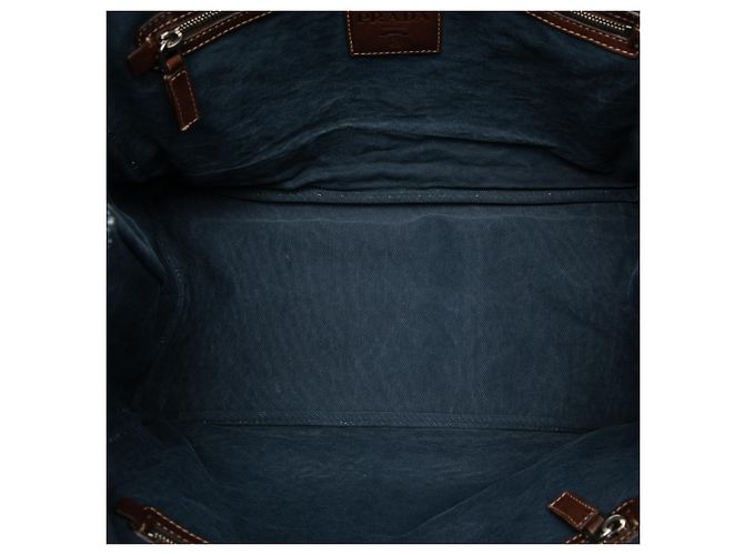 Tote Prada Blaue Denim-Tasche - Ansicht 4