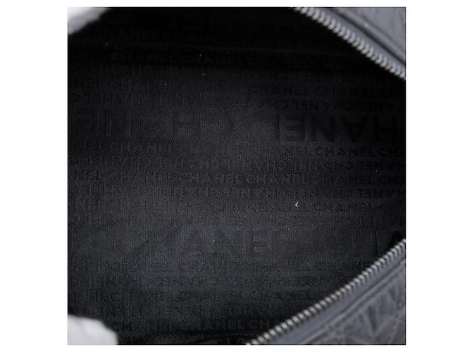 Borsa a tracolla intrecciata piccola in pelle di agnello nera Chanel Nero - vista 4