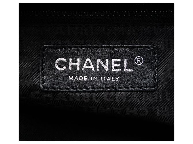 Borsa a tracolla intrecciata piccola in pelle di agnello nera Chanel Nero - vista 5