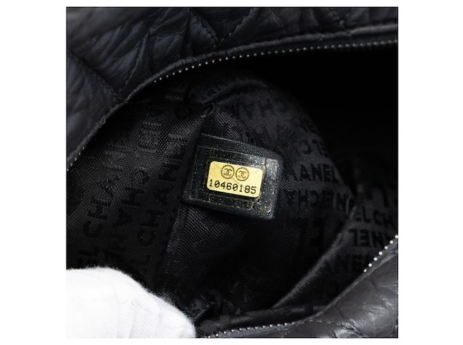 Borsa a tracolla intrecciata piccola in pelle di agnello nera Chanel Nero - vista 6