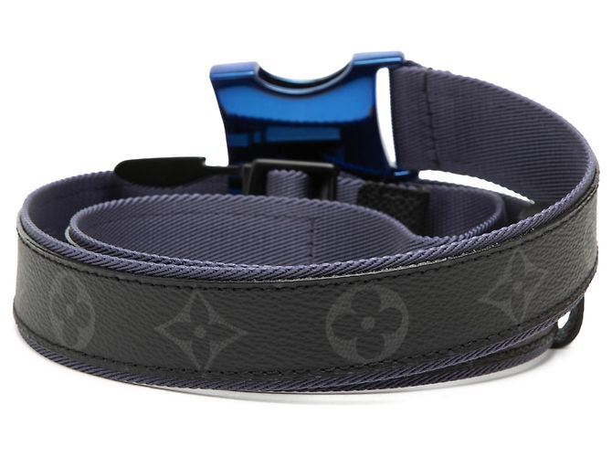 Louis Vuitton Schwarzer Monogram Eclipse OnTheGo Gürtel - Ansicht 3
