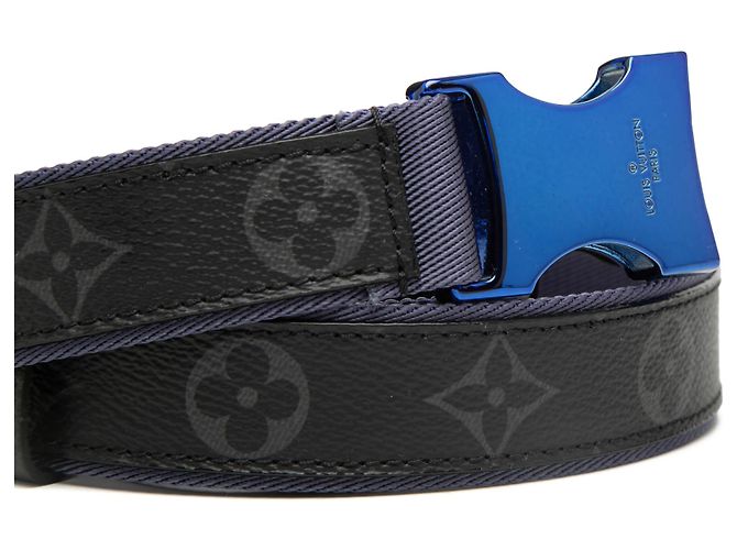Louis Vuitton Schwarzer Monogram Eclipse OnTheGo Gürtel - Ansicht 4