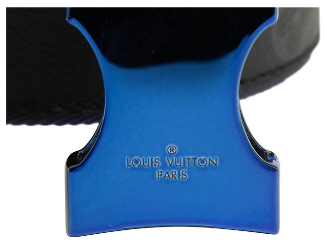 Louis Vuitton Schwarzer Monogram Eclipse OnTheGo Gürtel - Ansicht 5