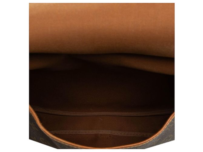 Louis Vuitton Saumur 25 Monogramma Marrone - vista 5