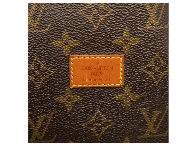 Louis Vuitton Saumur 25 Monogramma Marrone - vista 7