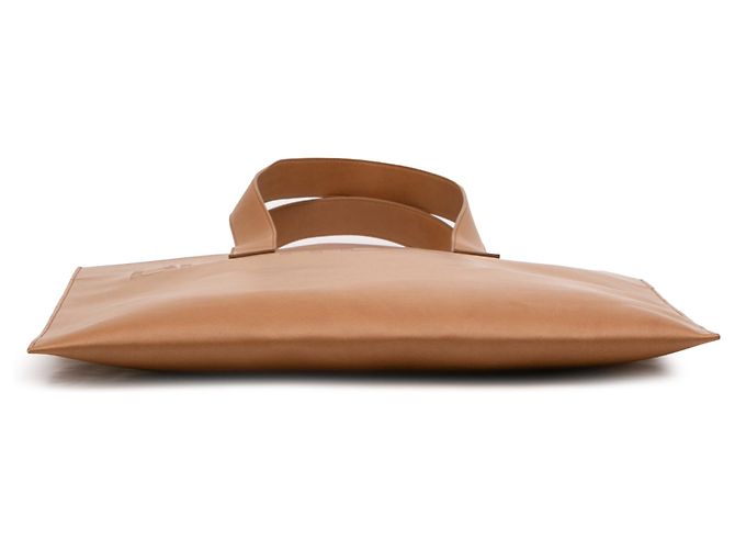 Saint Laurent Braune Vegane Leder Rive Droite Tasche Kamel - Ansicht 3