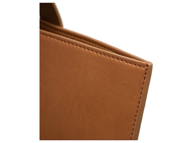 Saint Laurent Braune Vegane Leder Rive Droite Tasche Kamel - Ansicht 7