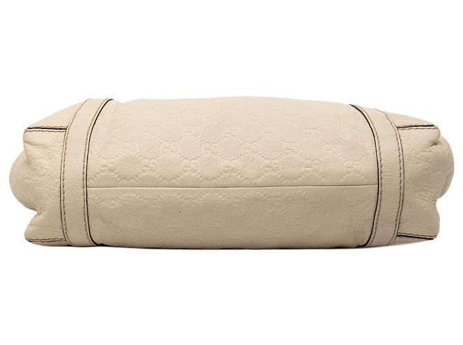 Borsa Tote Nuova Ladies Guccissima Bianca Gucci Bianco - vista 3