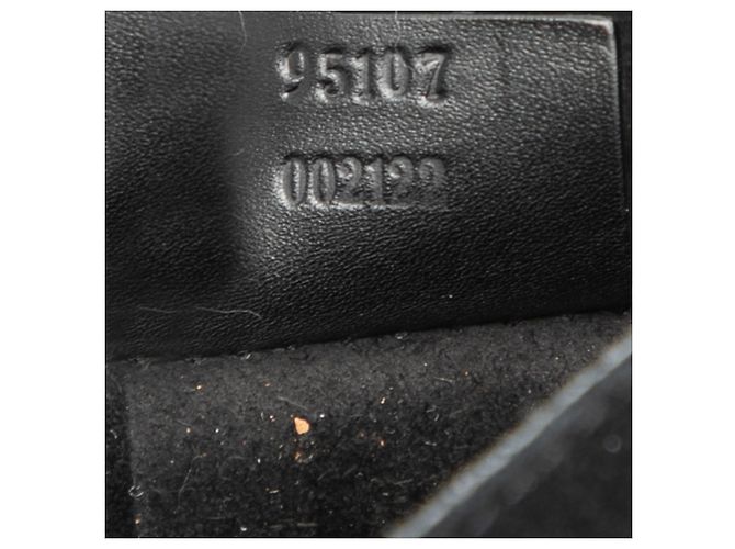 Borsa a tracolla in suede nero a forma di cuore Gucci - vista 6