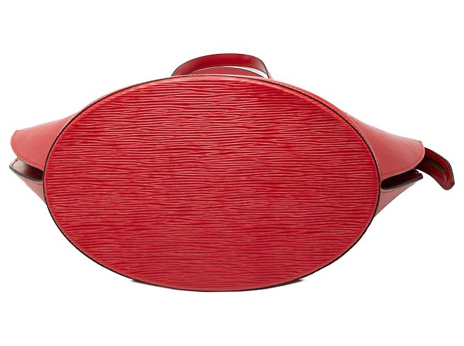 Louis Vuitton Red Epi Saint Jacques GM Long Strap - view 3