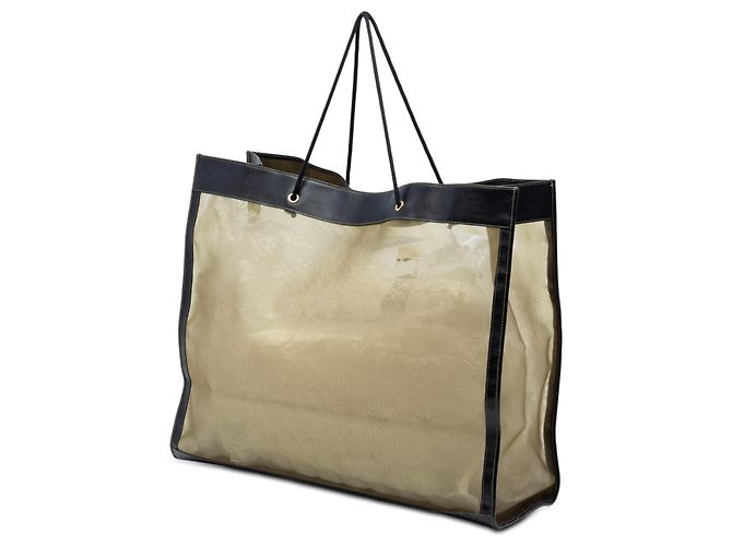 Fendi braune Netz-Tote - Ansicht 2