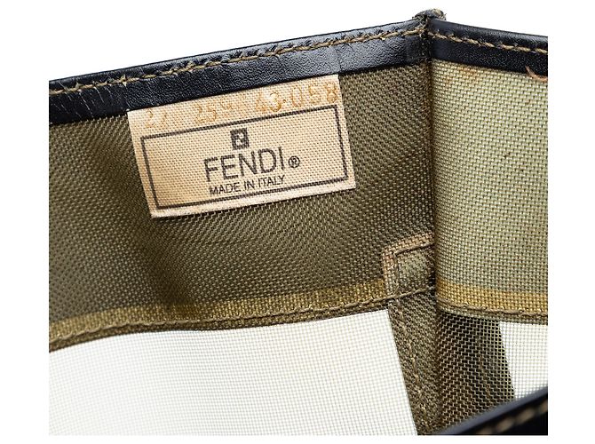 Fendi braune Netz-Tote - Ansicht 5
