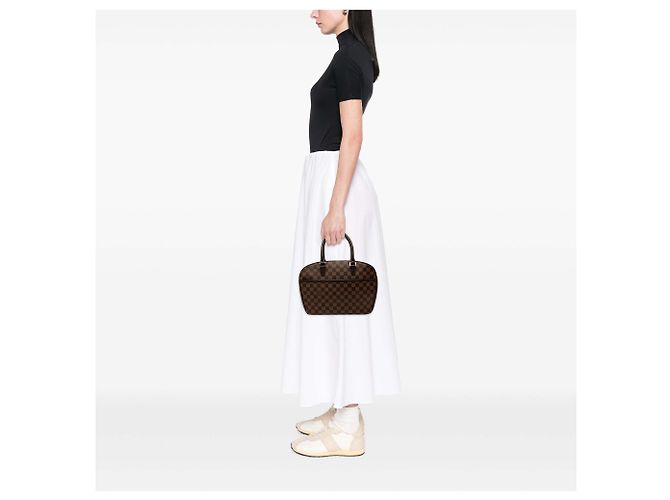 Louis Vuitton Marrone Damier Ebene Sarria Orizzontale - vista 10