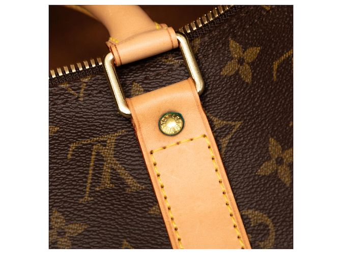Louis Vuitton Keepall 50 Monogram Marrone - vista 7