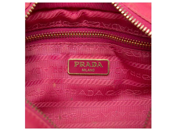 Pochette da polso Tessuto rosa Prada - vista 5
