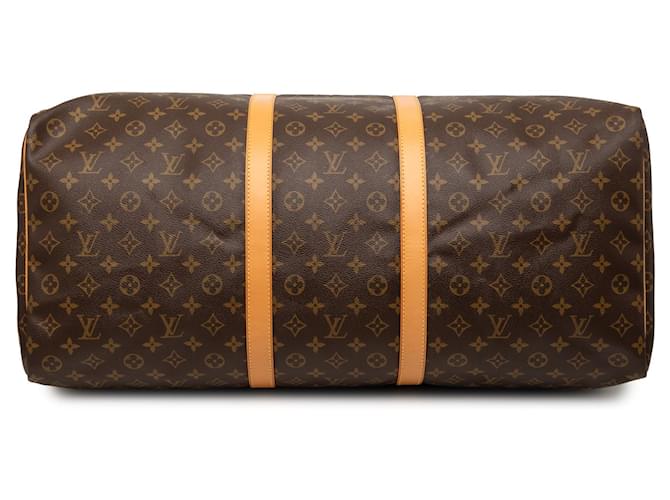 Louis Vuitton Keepall 60 Monogram Marrone - vista 3