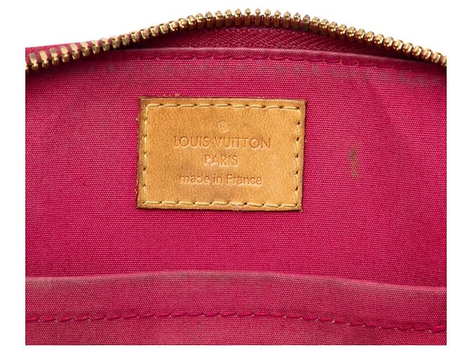 Louis Vuitton Alma BB em Vernis Monogram Rosa - vista 5