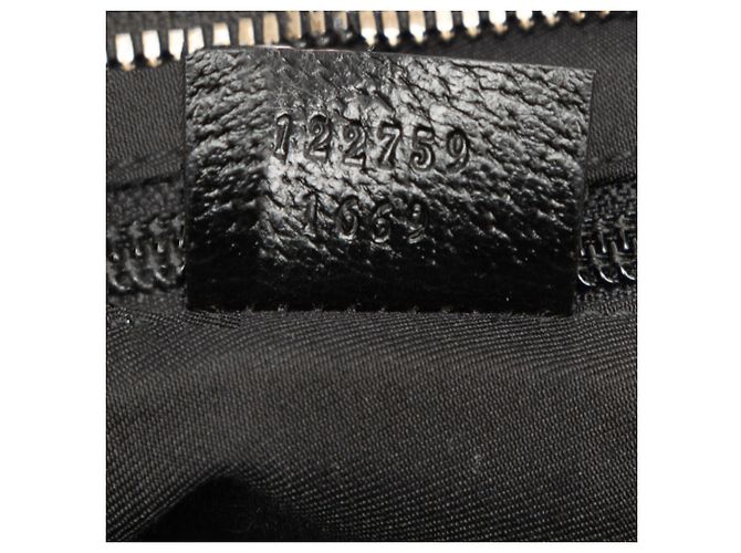 Borsa a tracolla Gucci in tela GG nera Nero - vista 6