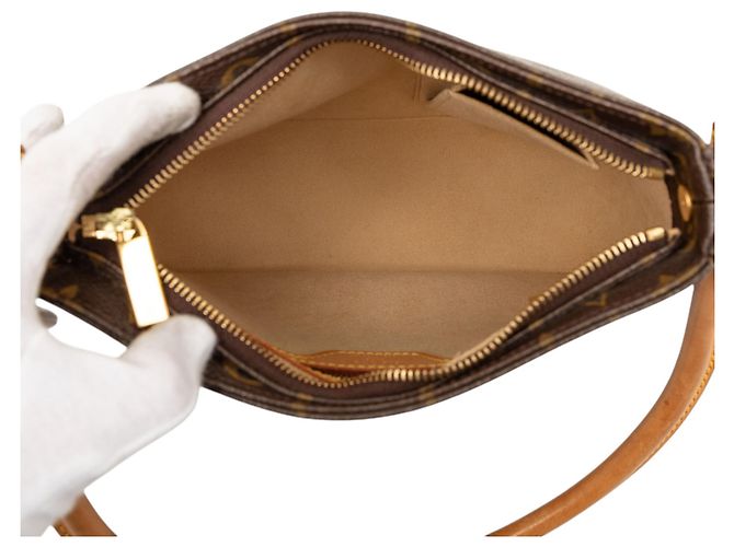 Louis Vuitton Brown Monogram Looping MM Braun - Ansicht 4