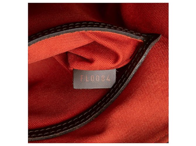 Louis Vuitton Alma PM Damier Ebene Marrone - vista 6