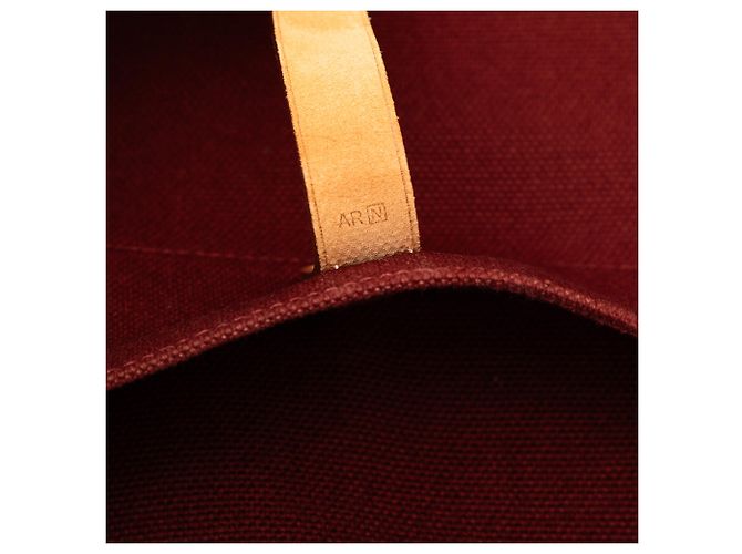 Hermès Rote Toile Etriviere Elan Tasche Bordeaux - Ansicht 6