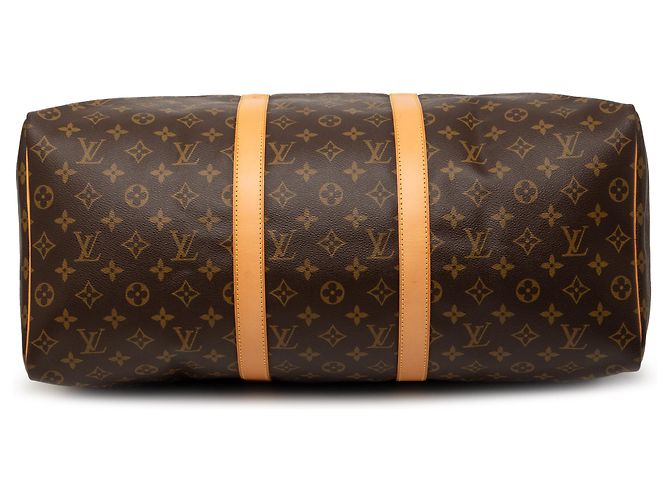 Louis Vuitton Keepall 50 Monogram Marrone - vista 3