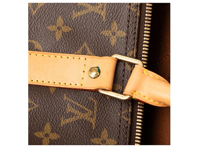 Louis Vuitton Keepall 50 Monogram Marrone - vista 7