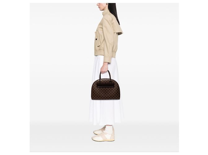 Louis Vuitton Marrone Damier Ebene Nolita - vista 7