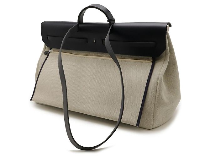 Borsa Aile Zip 50 Indigo 2WAY di Hermès Blu - vista 2