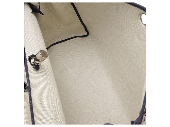 Borsa Aile Zip 50 Indigo 2WAY di Hermès Blu - vista 8