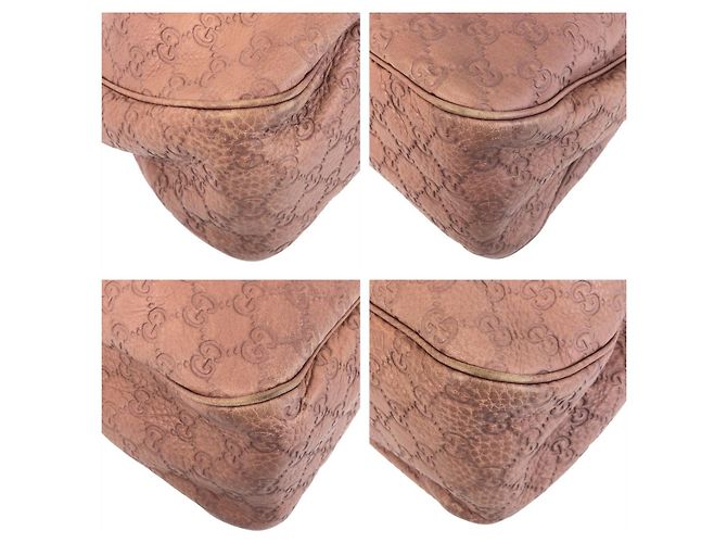 Gucci Leder Sukey Tote Bag Pink - Ansicht 3