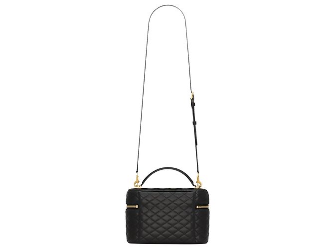 Borsa da trucco GABY Grande di Saint Laurent Nero - vista 3