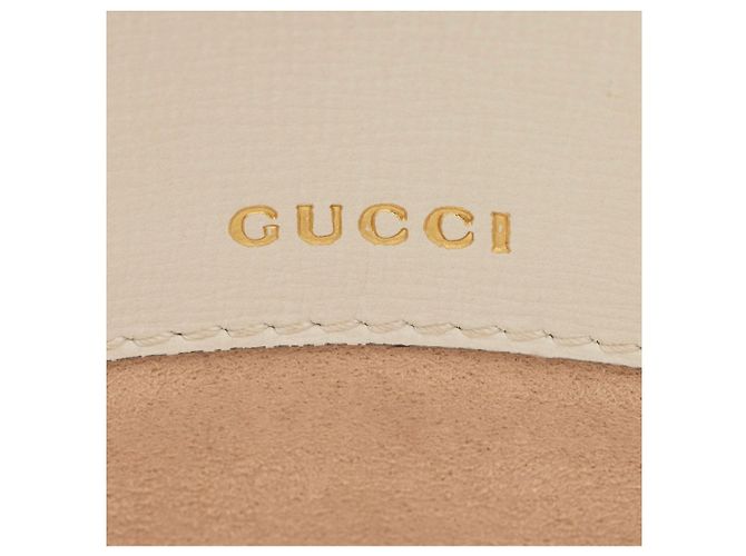 Borsa a Spalla Media Gucci GG Supreme Horsebit 1955 Marrone Beige - vista 9