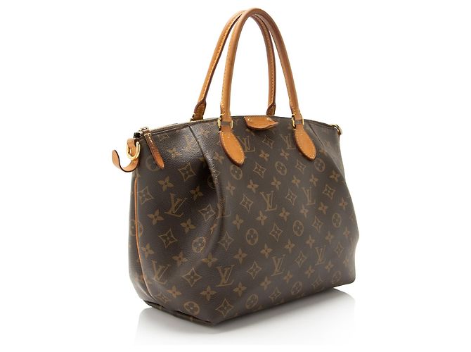 Borsa a mano Turenne MM in tela Monogram Louis Vuitton Marrone - vista 2