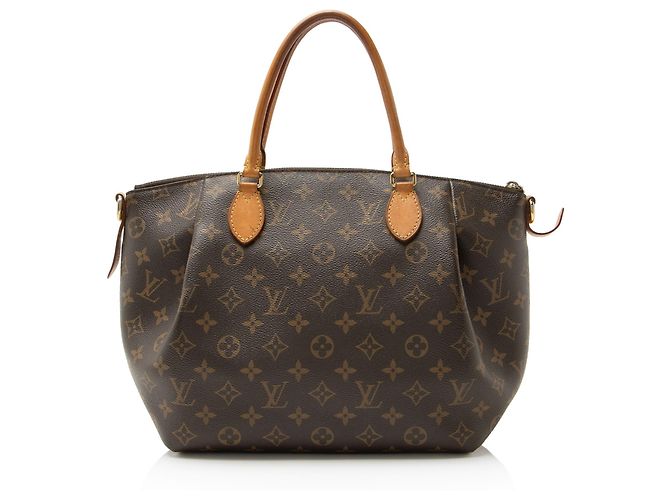 Borsa a mano Turenne MM in tela Monogram Louis Vuitton Marrone - vista 3
