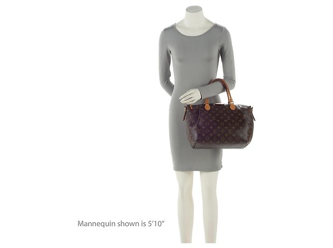 Borsa a mano Turenne MM in tela Monogram Louis Vuitton Marrone - vista 5