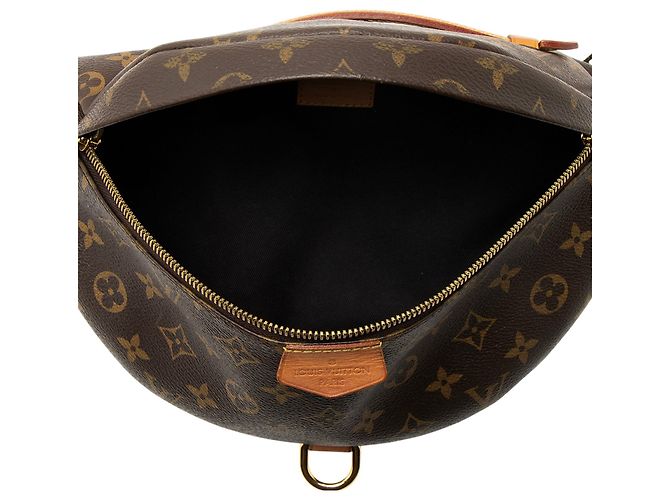 Bumbag in tela Monogram Louis Vuitton Marrone - vista 7